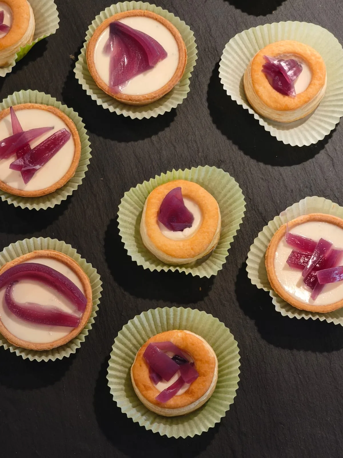 Tartellette della pasticceria salata KZero